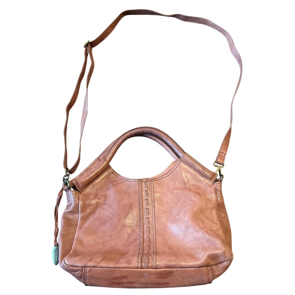 Born Millport Brown Leather‎ Hobo Crossbody Shoulder Bag